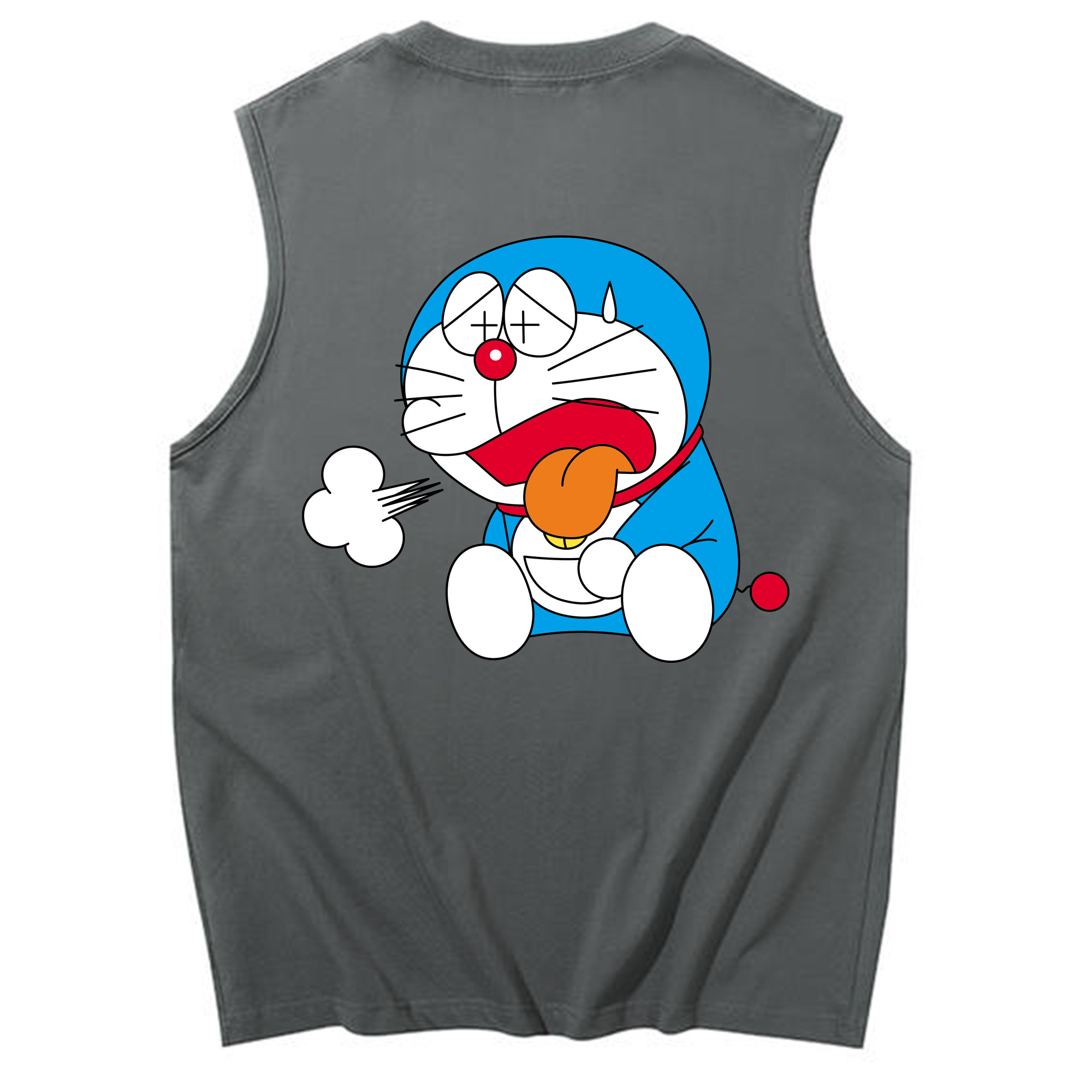 （画像用） ドラえもん Doraemon コットン100％タンクトップ（背面プリント）